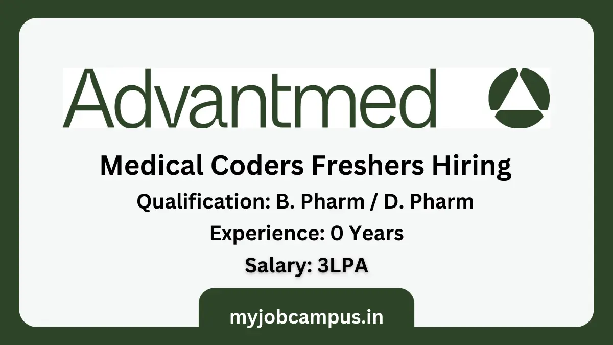 Advantmed Medical Coders Hiring