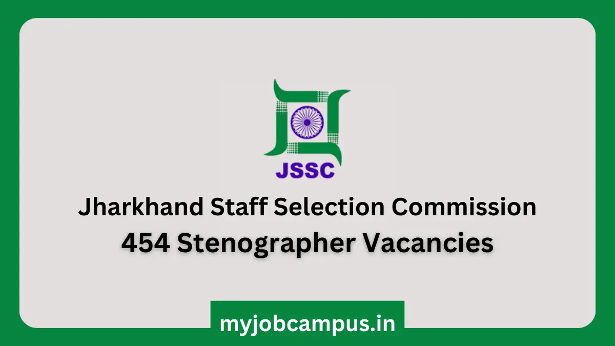 JSSC Stenographer Recruitment 2024
