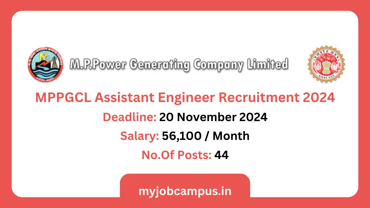 MPPGCL Assistant Engineer Recruitment 2024