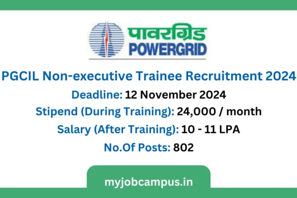 PGCIL Recruitment 2024