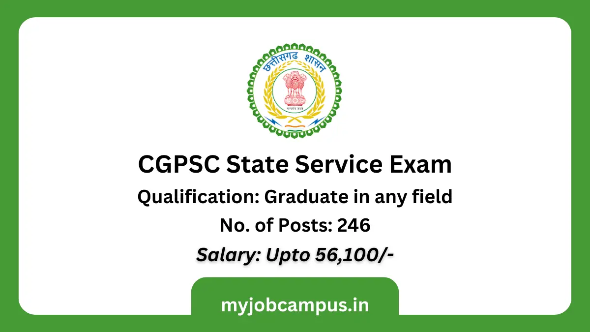 CGPSC SSE Notification