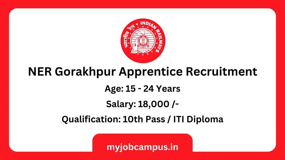 NER Gorakhpur Apprentice Recruitment