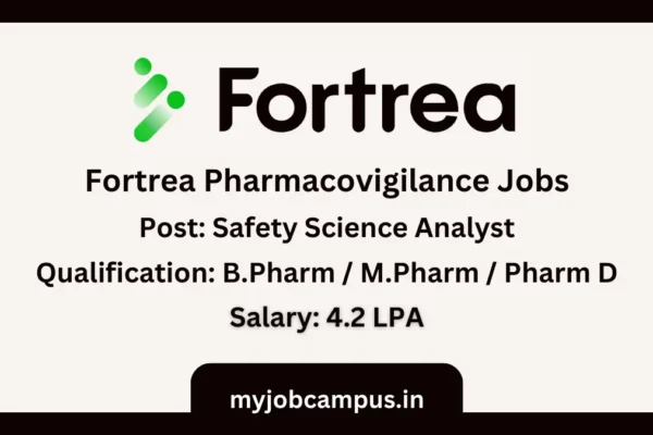 Fortrea Pharmacovigilance Jobs