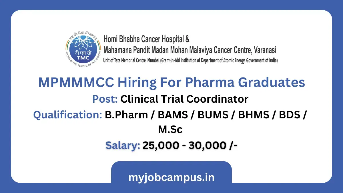 MPMMMCC Clinical Trial Coordinator Jobs