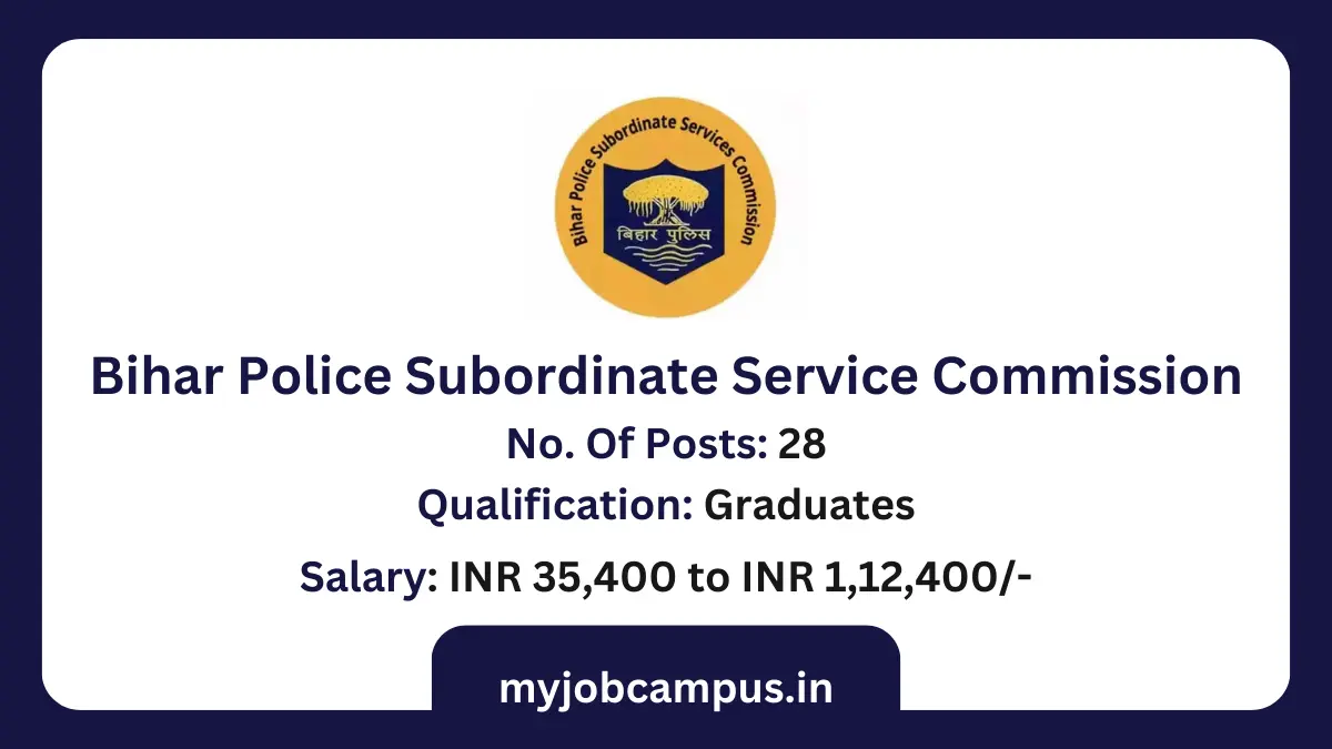 BPSSC Sub Inspector Recruitment 2025