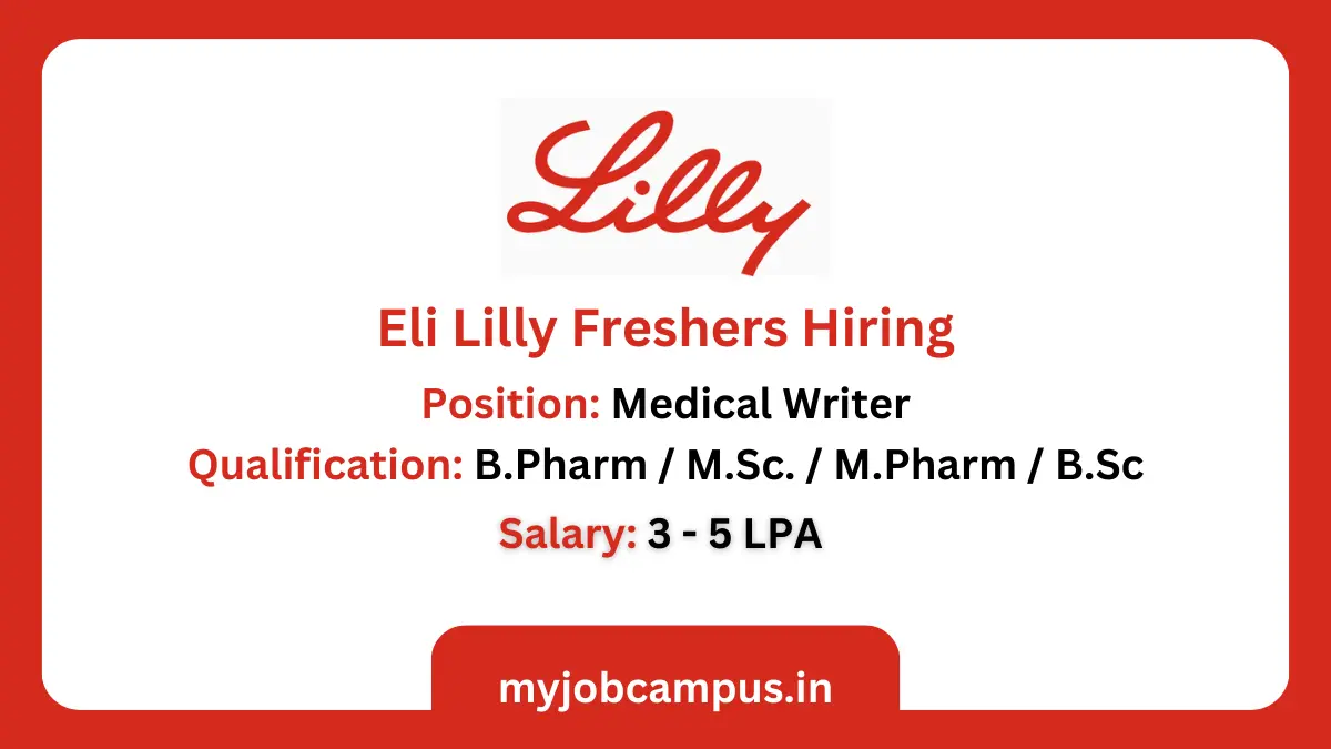 Eli Lilly Medical Writer Jobs