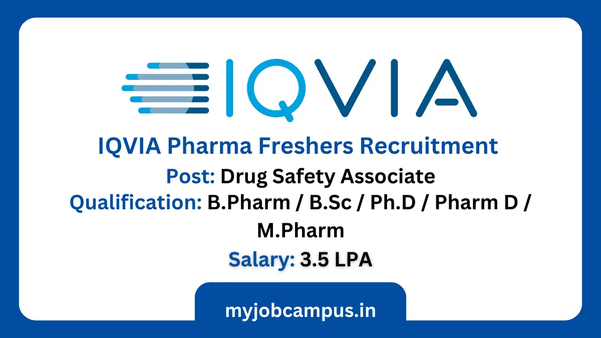 IQVIA Drug Safety Associate