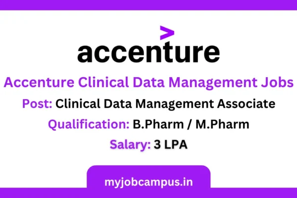 Accenture Clinical Data Management Jobs
