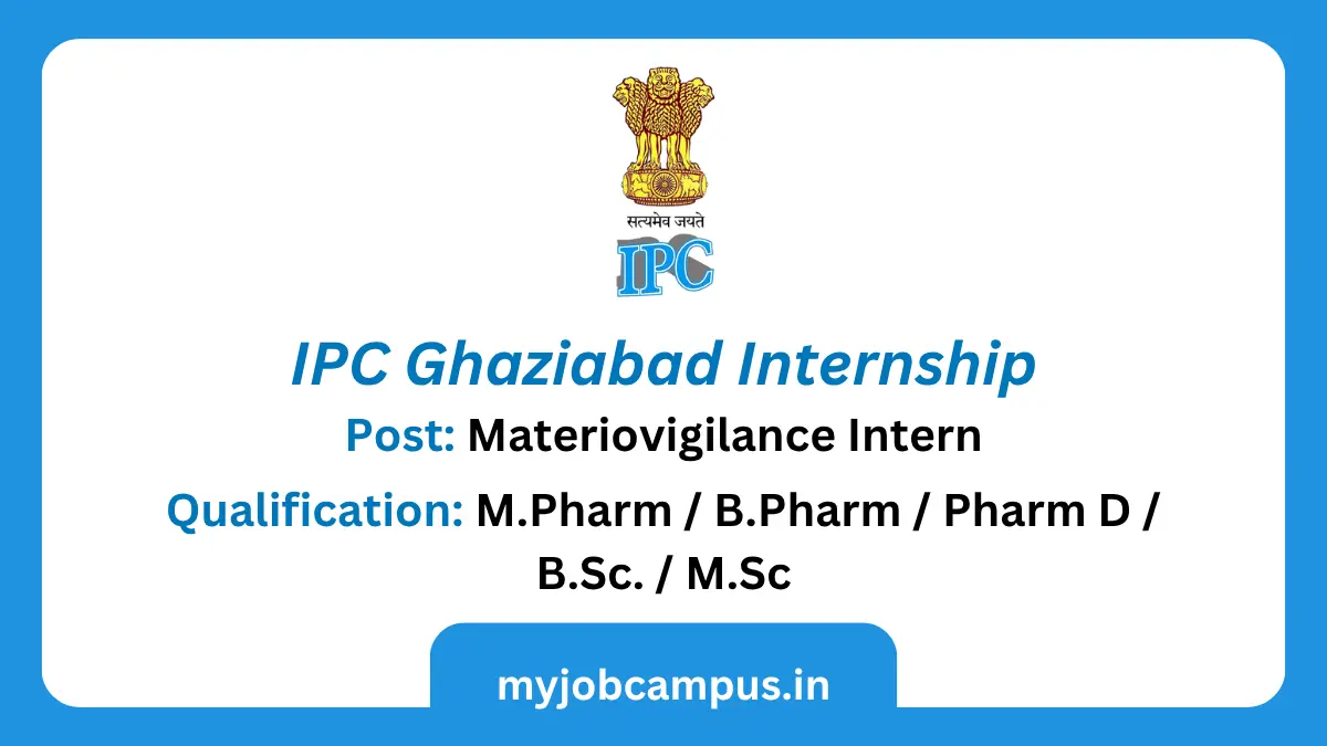 IPC Ghaziabad Internship