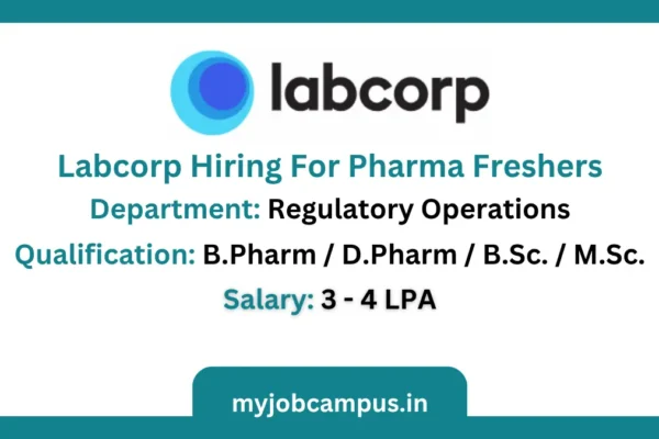 Labcorp Regulatory Operations Jobs