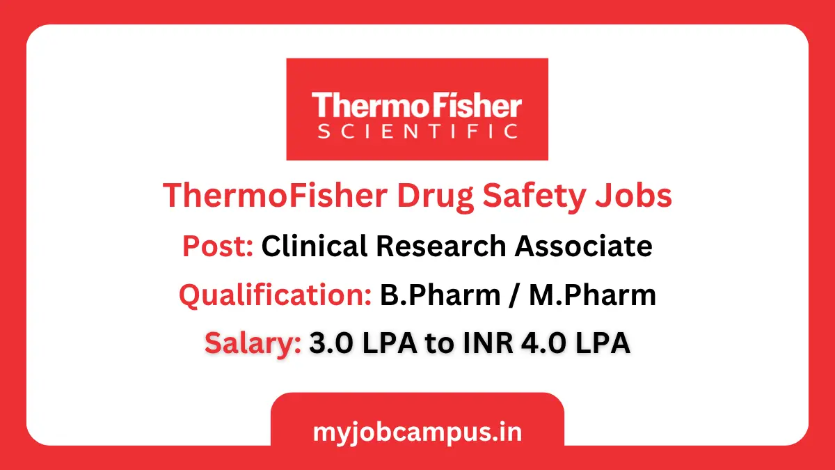 ThermoFisher Clinical Research Associate Jobs