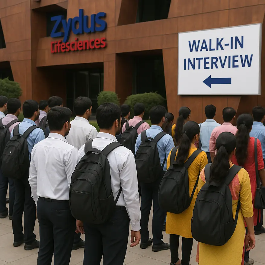Zydus Lifesciences Walk-In Interview Location