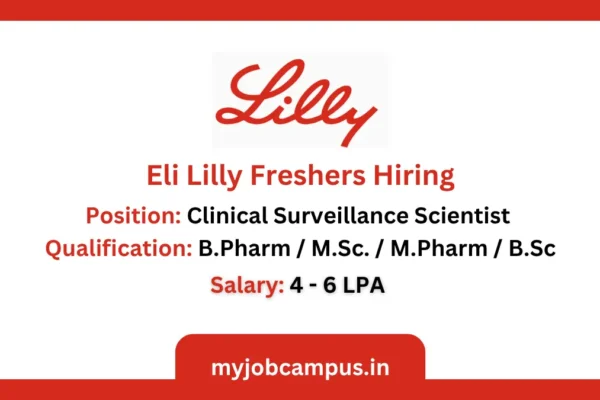 Eli Lilly Clinical Surveillance Scientist