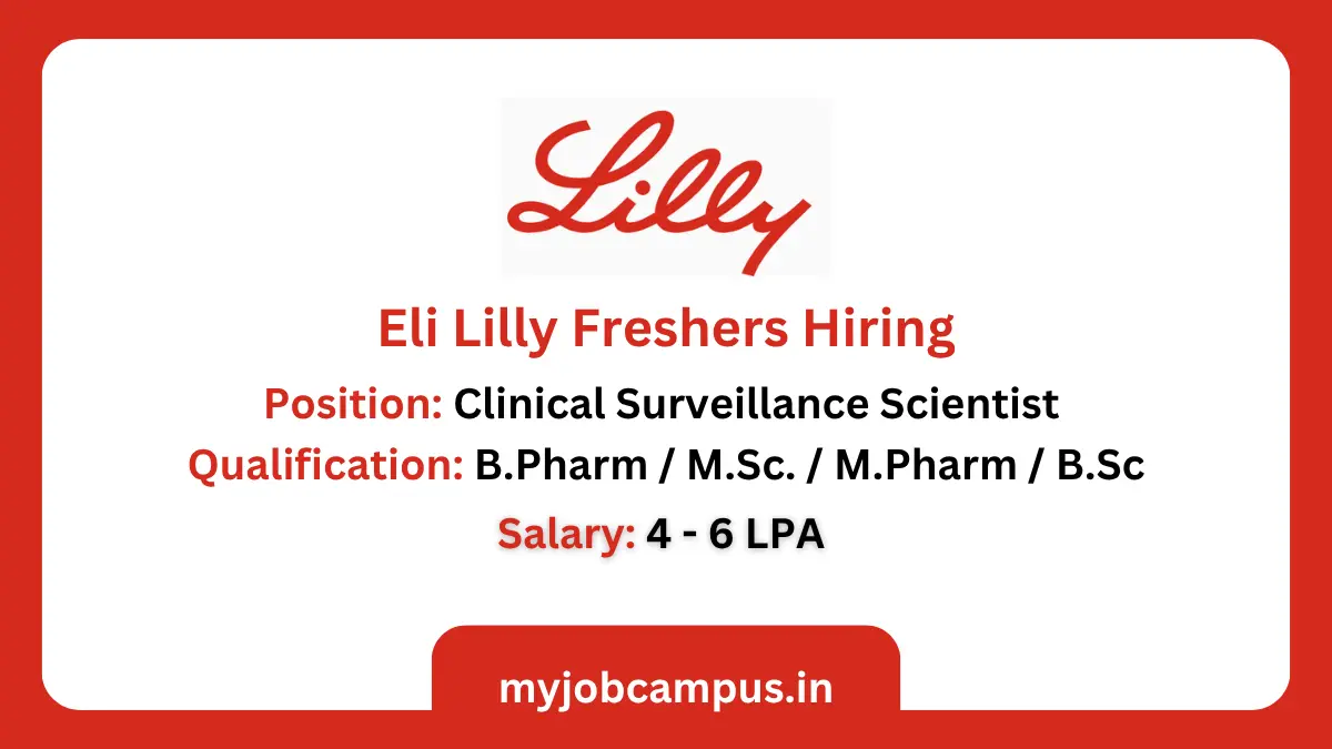 Eli Lilly Clinical Surveillance Scientist