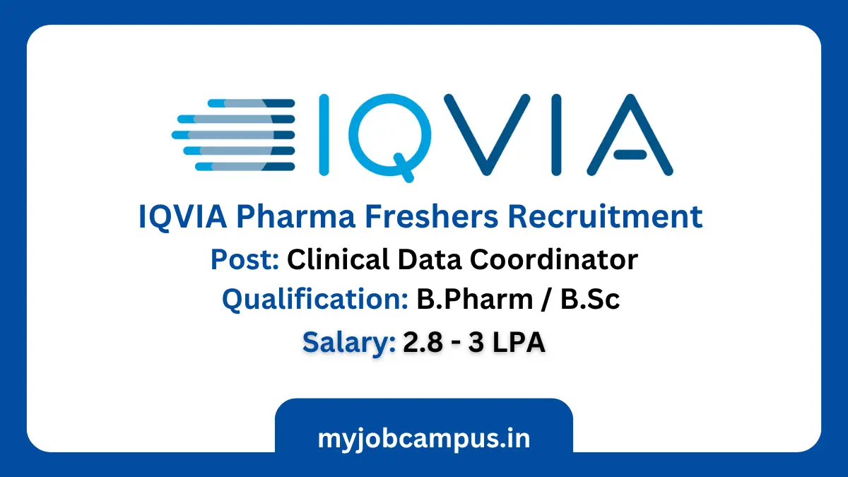 IQVIA Clinical Data Coordinator Jobs