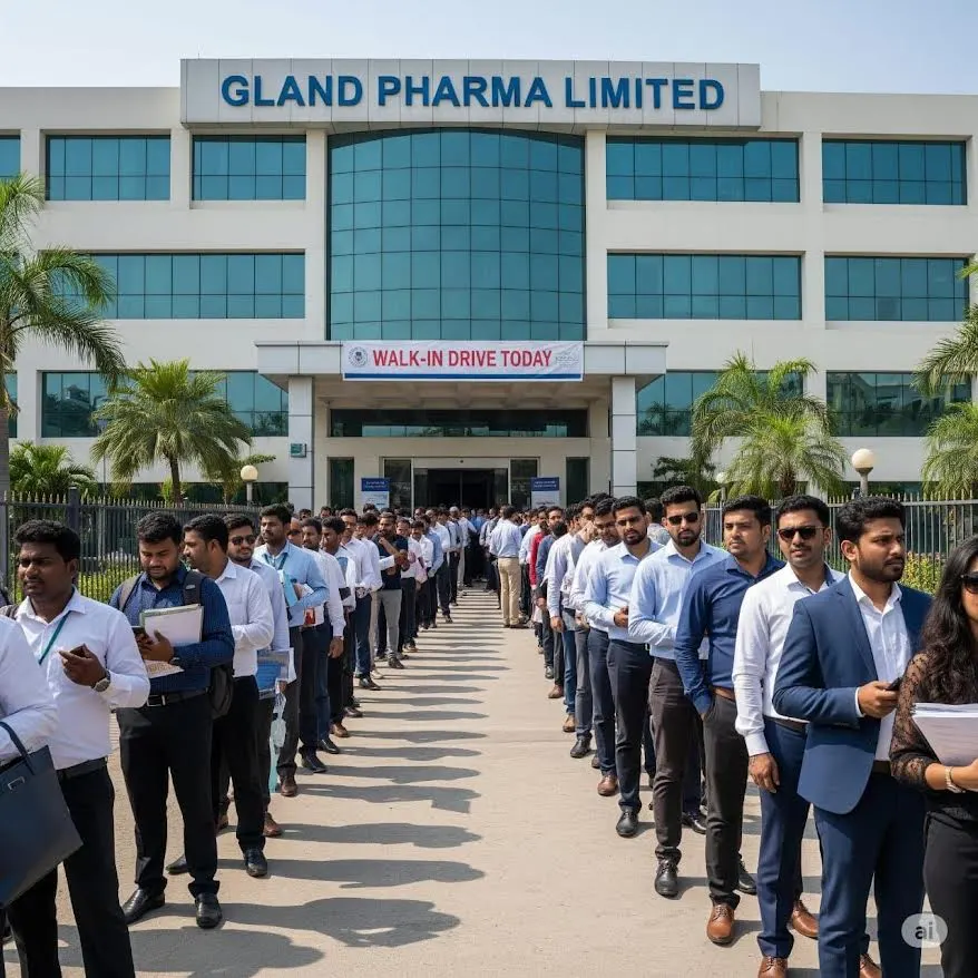 Gland Pharma Limited Walk-In Drive