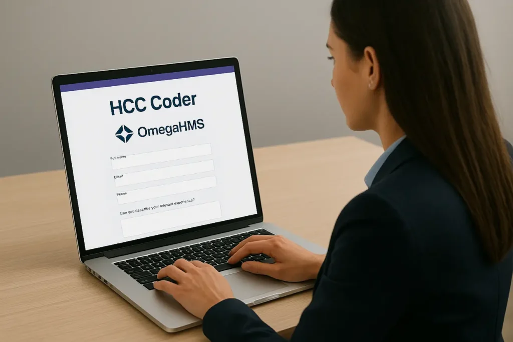 Omega Healthcare Management Serivces HCC Coder Job Application Process