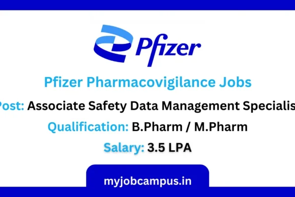 Pfizer Pharmacovigilance Jobs