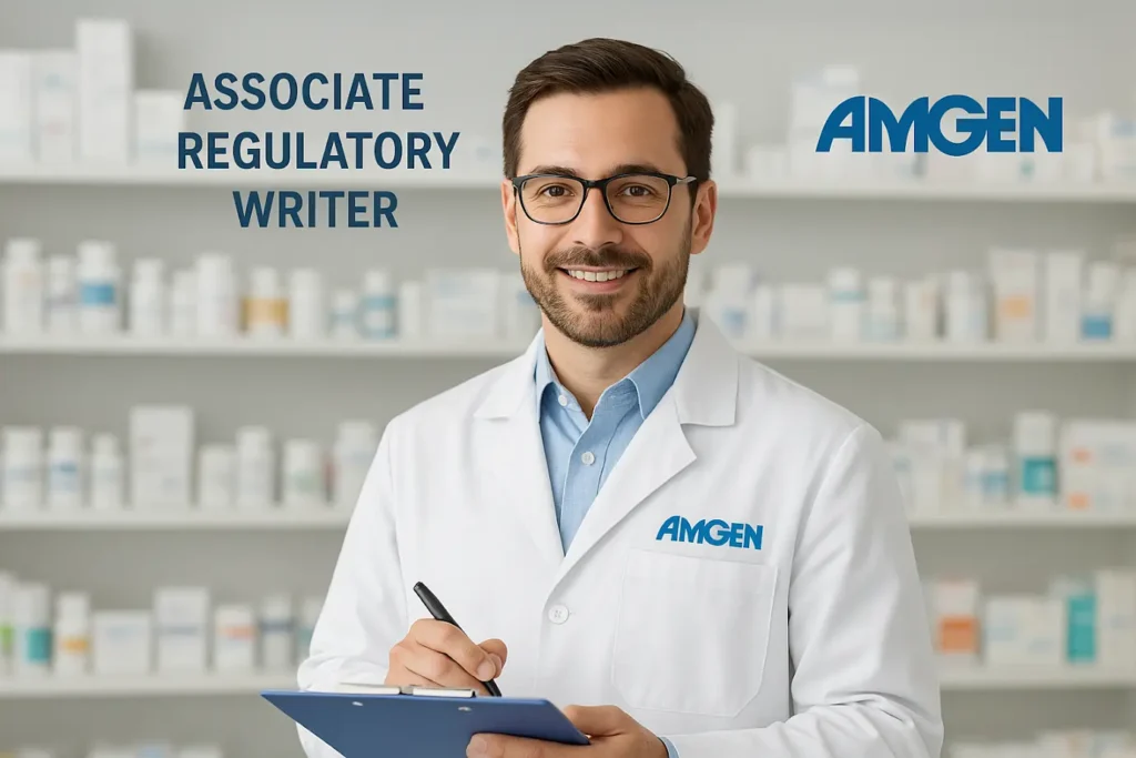 Amgen Regulatory Affair Writer Educational Qualification
