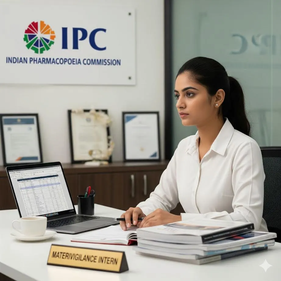IPC Materiovigilance Internship Job Responsibilites