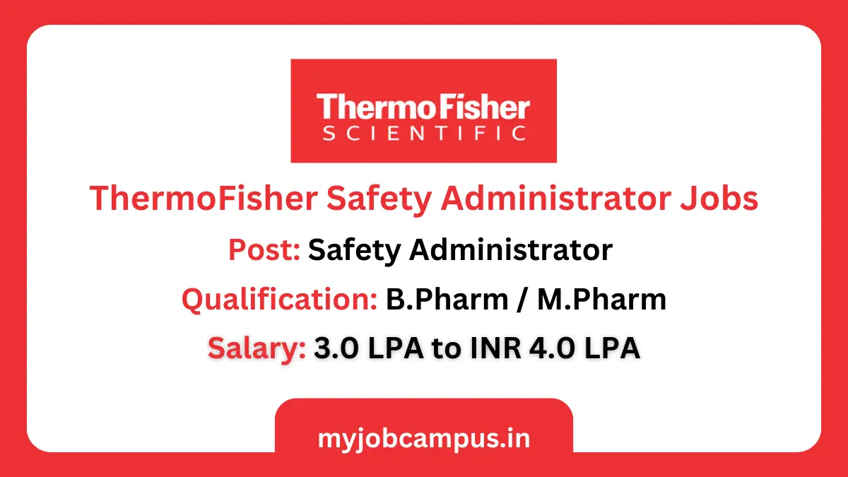 ThermoFisher Scientific Safety Administrator Job